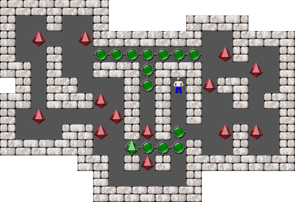 Sokoban Thinking Rabbit Arranged level 300